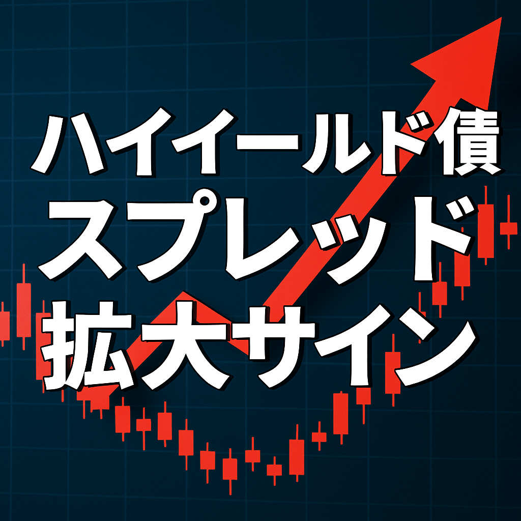 ハイイールド債スプレッド拡大サイン