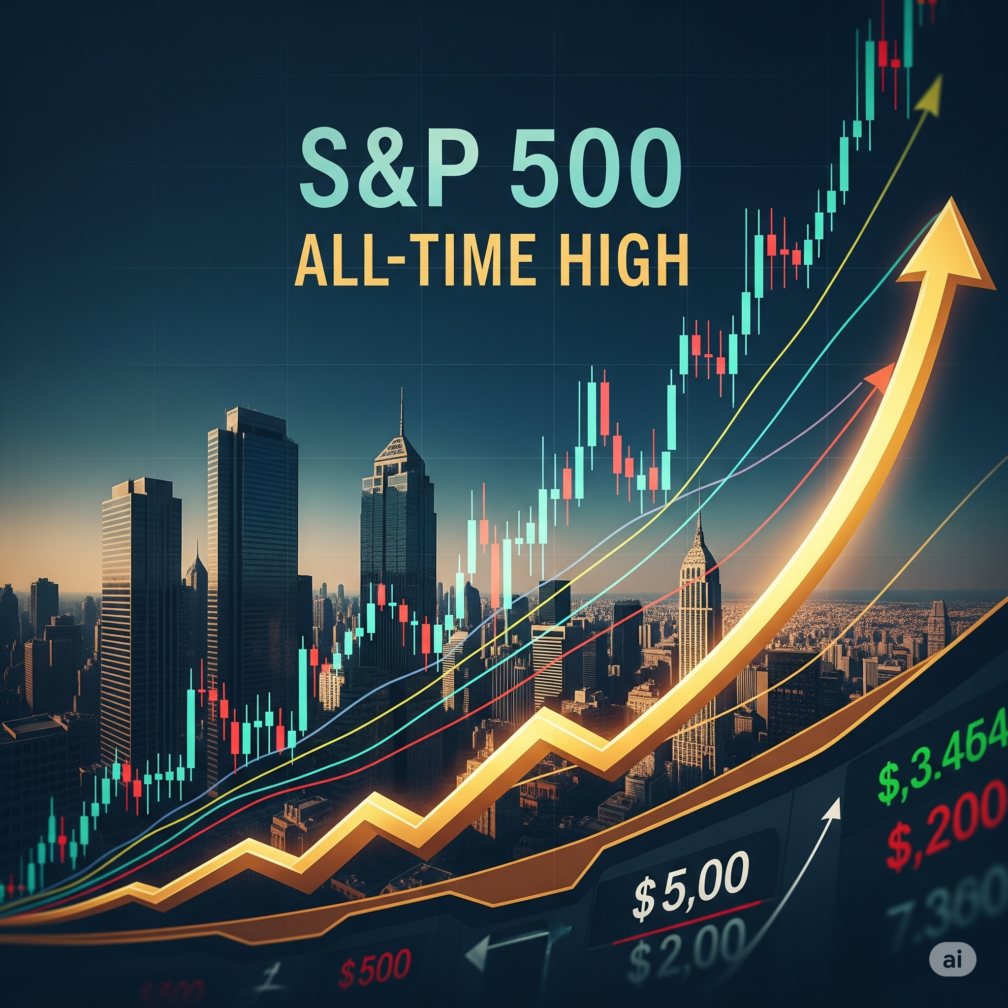 S&P500史上高値