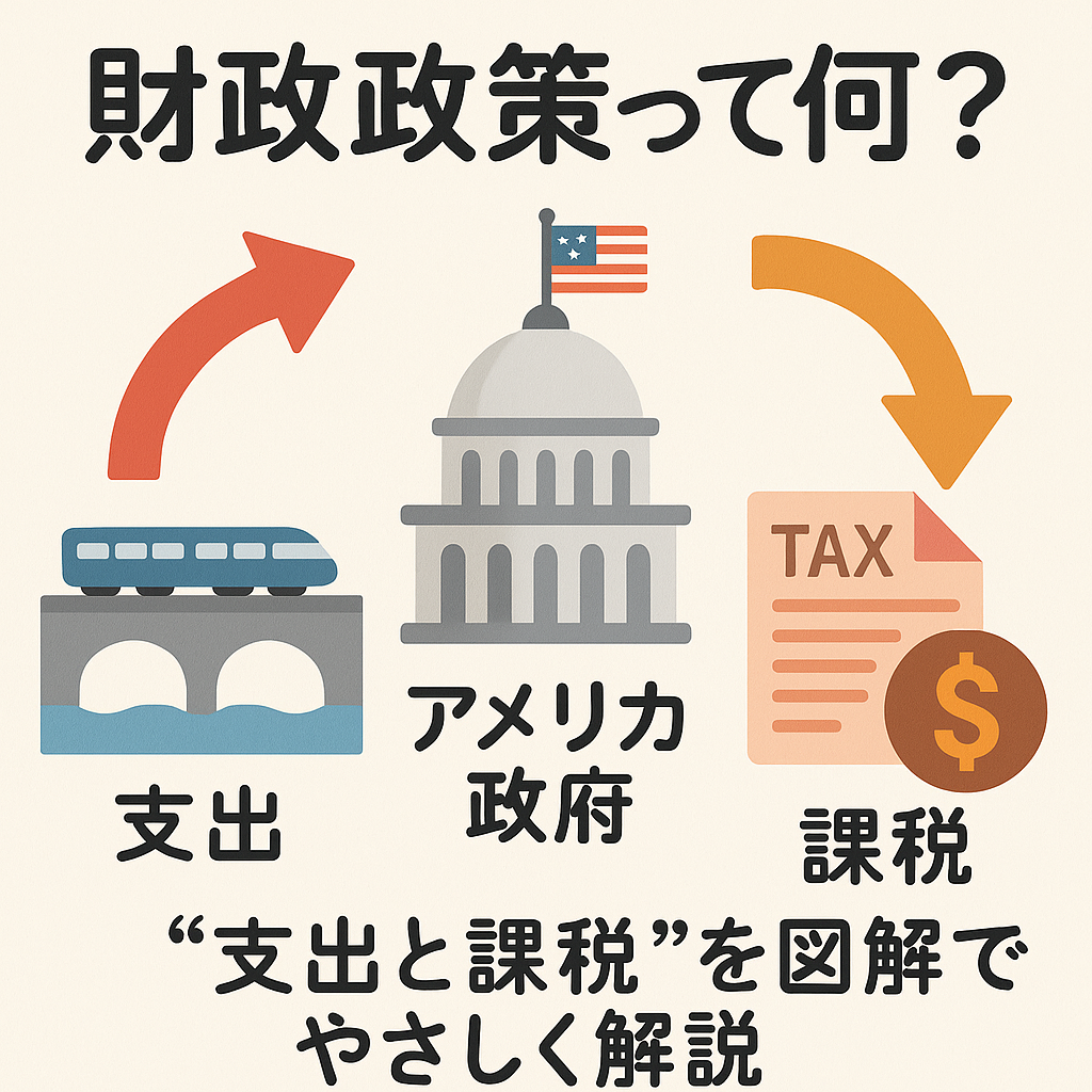 「財政政策って何？」アメリカ政府が使う“支出と課税”をやさしく解説