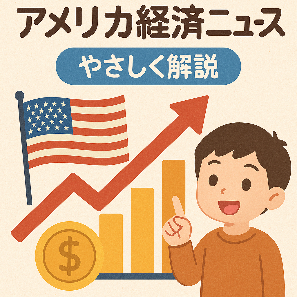 アメリカ経済ニュースを中学生でも分かるようにやさしく解説