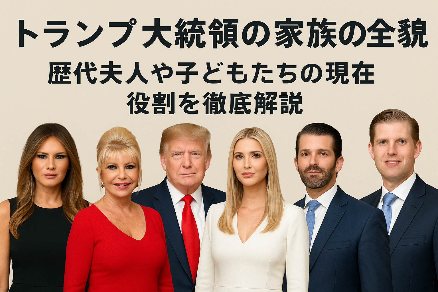 トランプ大統領の家族
