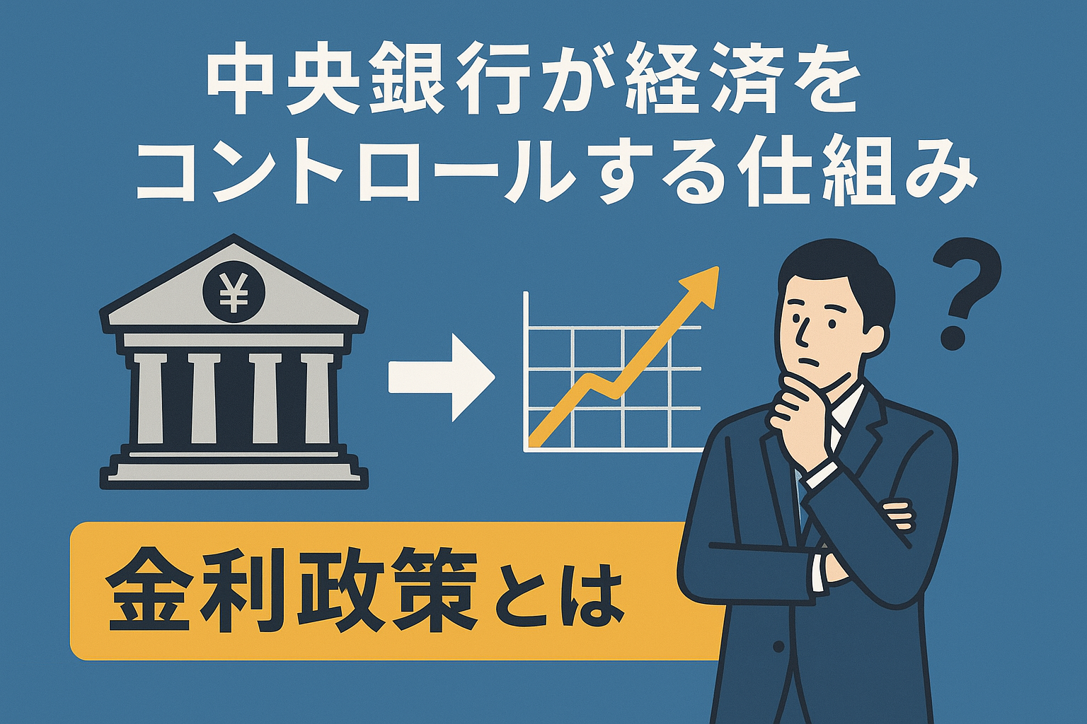中央銀行が経済をコントロールする仕組みを徹底解説 金利政策とは何か