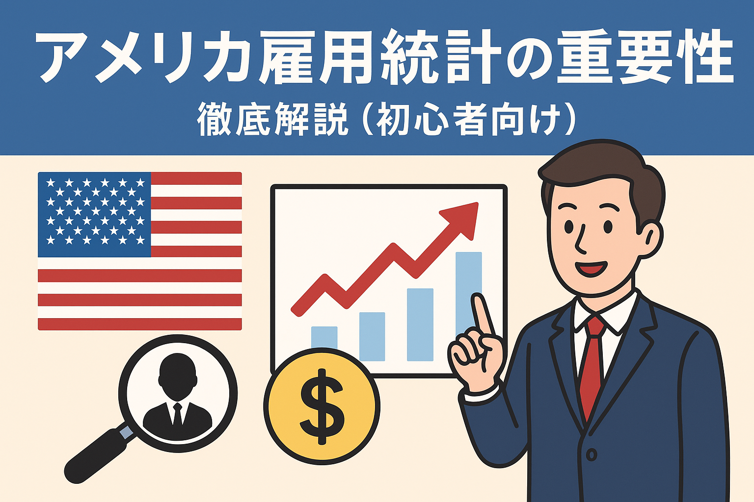 アメリカ雇用統計の重要性について、初心者の方向けに