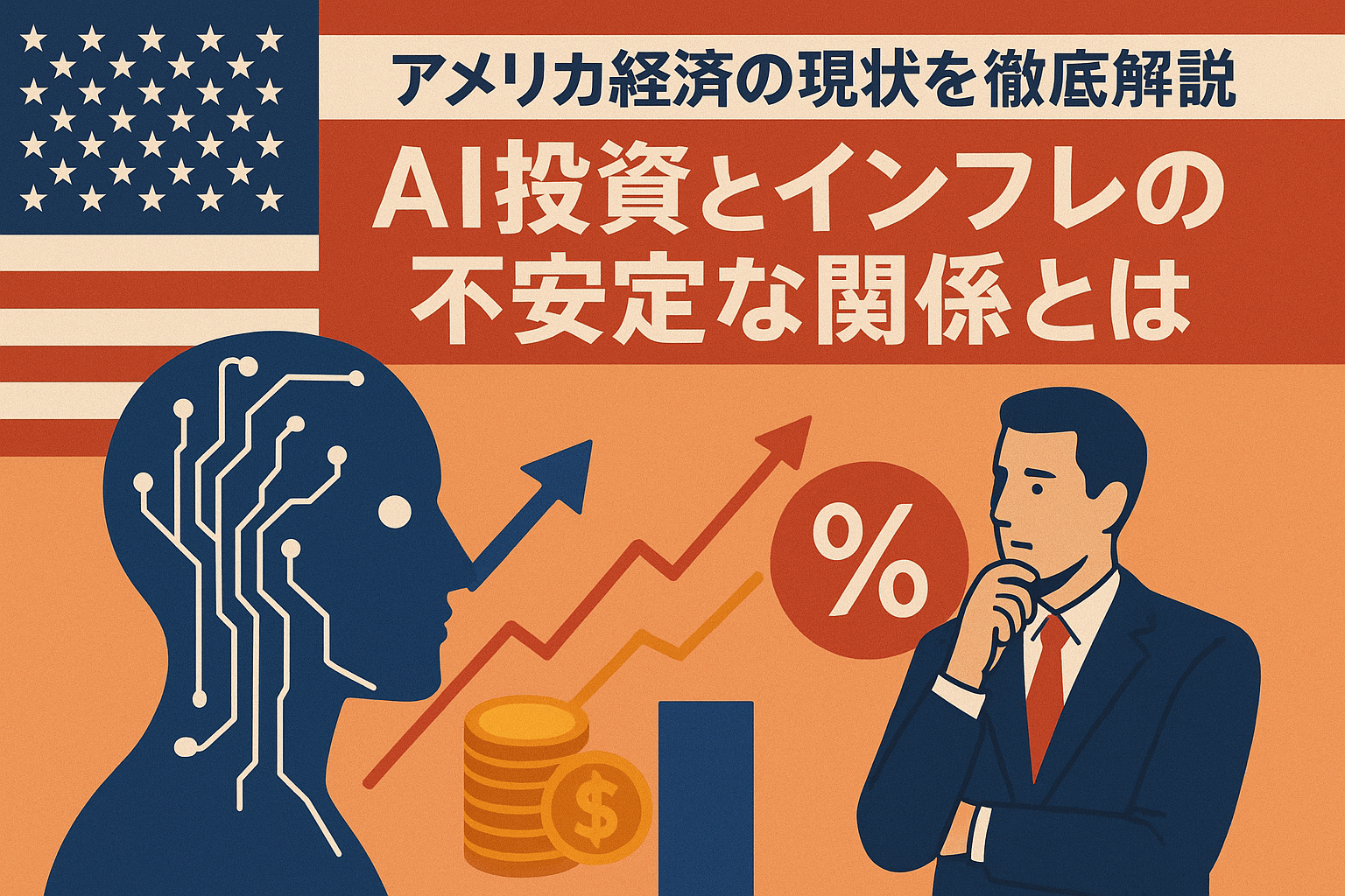 アメリカ経済の現状を徹底解説：AI投資とインフレの不安定な関係とは