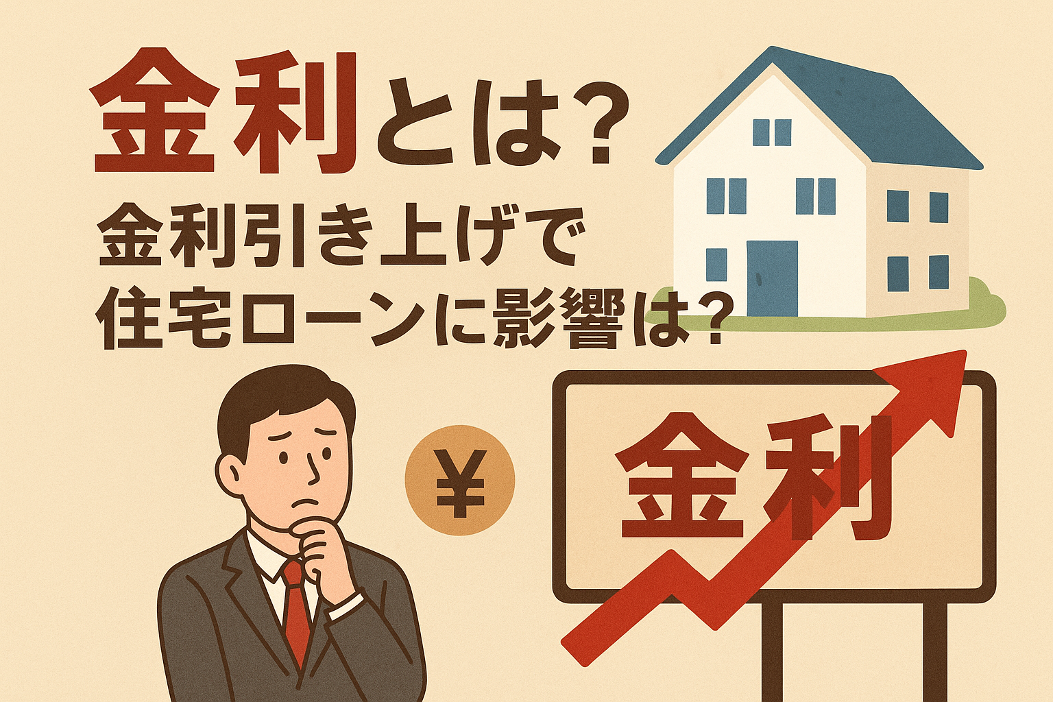 金利とは？金利引き上げで住宅ローンに影響は？