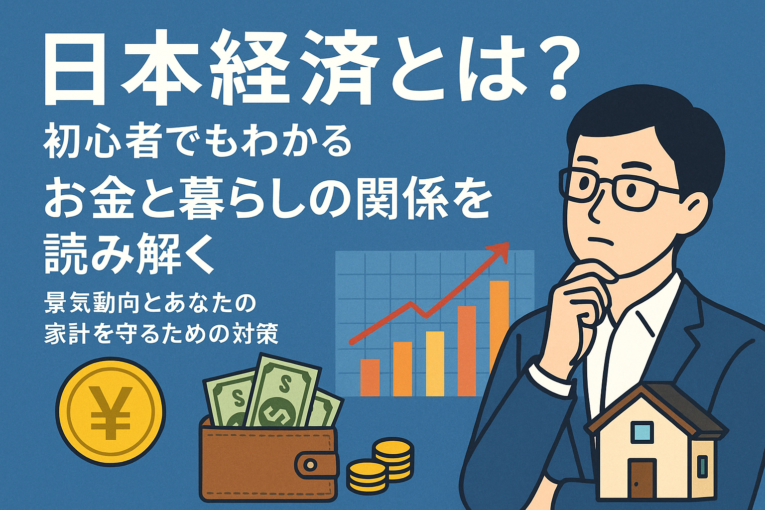 日本経済とは？初心者でも3分でわかるお金と暮らしの関係を読み解く 景気動向とあなたの家計を守るための対策