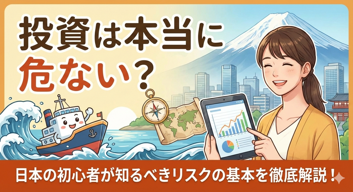 投資は本当に危ない？日本の初心者が知るべきリスクの基本を徹底解説！