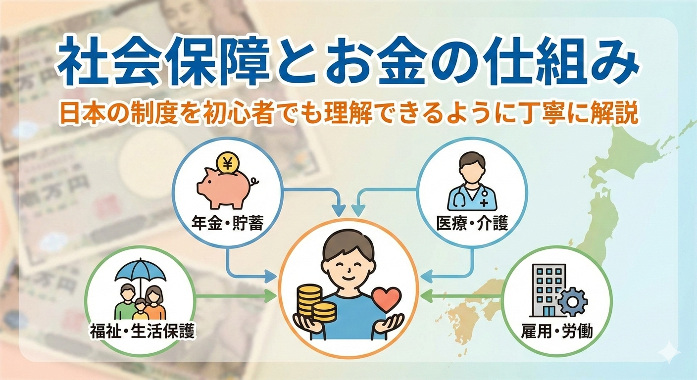 社会保障とお金の仕組み｜日本の制度を初心者でも理解できるように丁寧に解説
